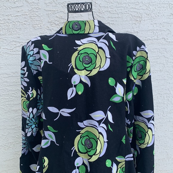 Nygard Collection Floral  Embroidered Jacket - Picture 7 of 10